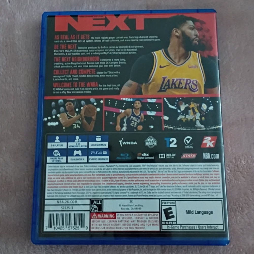 NBA‎ 2K20 for PS4 - Anthony Davis Pre-Owned - Picture 2 of 3